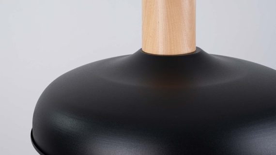 miniaturka Lampa wisząca INTEO czarna nowoczesna