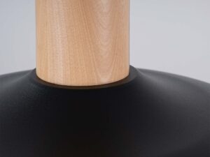 miniaturka Lampa wisząca INTEO czarna nowoczesna