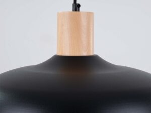 miniaturka Lampa wisząca INTEO czarna nowoczesna