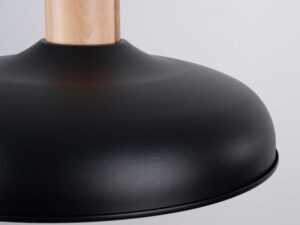 miniaturka Lampa wisząca INTEO czarna nowoczesna