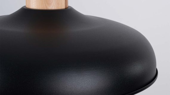 miniaturka Lampa wisząca INTEO czarna nowoczesna