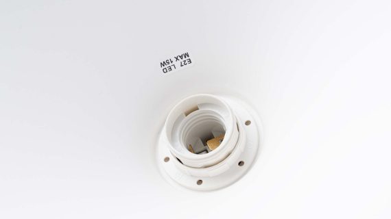 miniaturka Lampa wisząca ZORIA biała elegancka