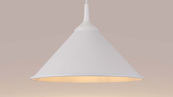 miniaturka Lampa wisząca ZORIA biała elegancka