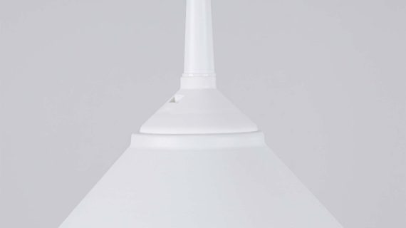 miniaturka Lampa wisząca ZORIA biała elegancka