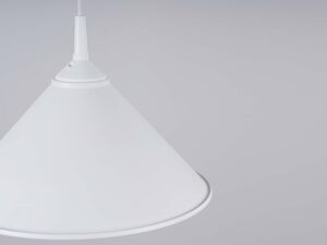 miniaturka Lampa wisząca ZORIA biała elegancka