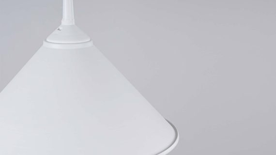 miniaturka Lampa wisząca ZORIA biała elegancka