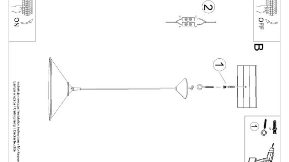 miniaturka Lampa wisząca ZORIA czarna loftowa