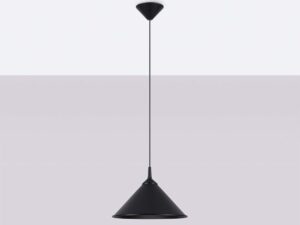 miniaturka Lampa wisząca ZORIA czarna loftowa