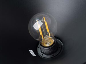 miniaturka Lampa wisząca ZORIA czarna loftowa