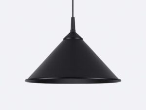 miniaturka Lampa wisząca ZORIA czarna loftowa