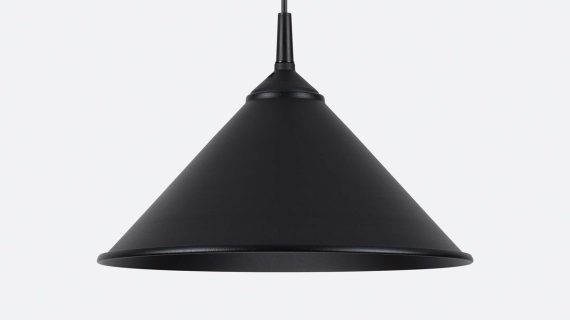 miniaturka Lampa wisząca ZORIA czarna loftowa