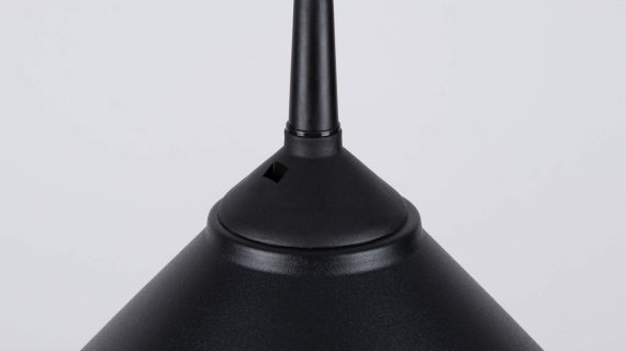 miniaturka Lampa wisząca ZORIA czarna loftowa