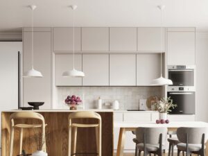 miniaturka Lampa wisząca FRANEL biała nowoczesna