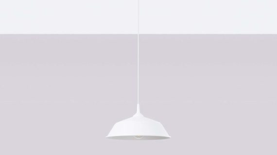 miniaturka Lampa wisząca FRANEL biała nowoczesna