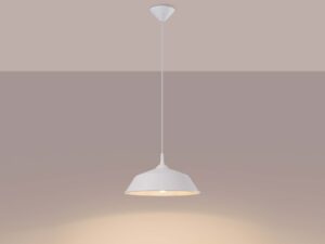 miniaturka Lampa wisząca FRANEL biała nowoczesna