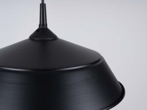 miniaturka Lampa wisząca FRANEL czarna minimalistyczna