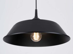 miniaturka Lampa wisząca FRANEL czarna minimalistyczna