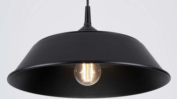 miniaturka Lampa wisząca FRANEL czarna minimalistyczna