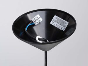 miniaturka Lampa wisząca FRANEL czarna minimalistyczna