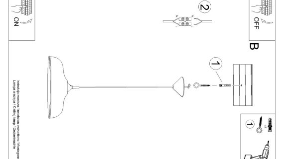 miniaturka Lampa wisząca GIREA biała elegancka