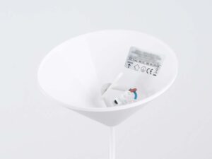 miniaturka Lampa wisząca GIREA biała elegancka