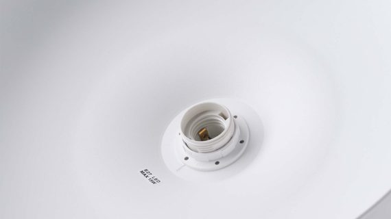 miniaturka Lampa wisząca GIREA biała elegancka