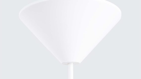 miniaturka Lampa wisząca GIREA biała elegancka