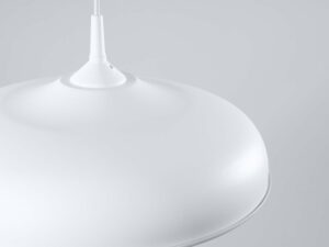 miniaturka Lampa wisząca GIREA biała elegancka