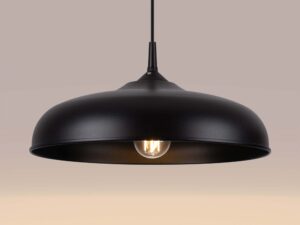 miniaturka Lampa wisząca GIREA czarna loftowa