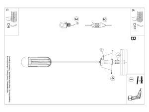 miniaturka Lampa wisząca BRENTA 1 biała elegancka