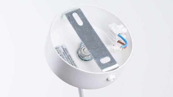 miniaturka Lampa wisząca BRENTA 1 biała elegancka