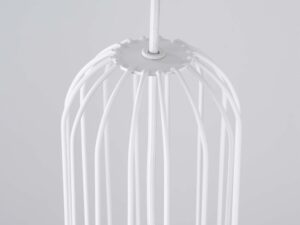 miniaturka Lampa wisząca BRENTA 1 biała elegancka