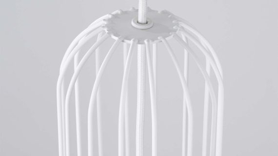 miniaturka Lampa wisząca BRENTA 1 biała elegancka