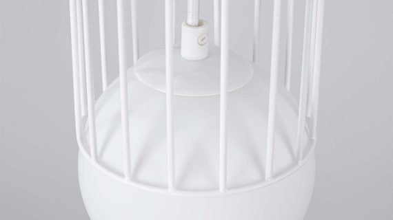 miniaturka Lampa wisząca BRENTA 1 biała elegancka