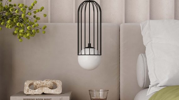 miniaturka Lampa wisząca BRENTA 1 czarna loftowa