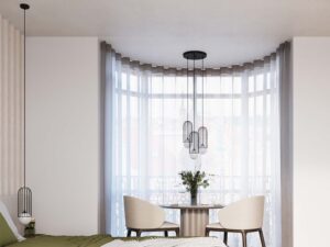 miniaturka Lampa wisząca BRENTA 1 czarna loftowa