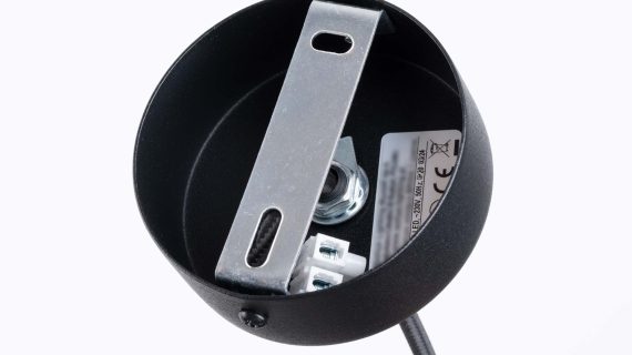 miniaturka Lampa wisząca BRENTA 1 czarna loftowa