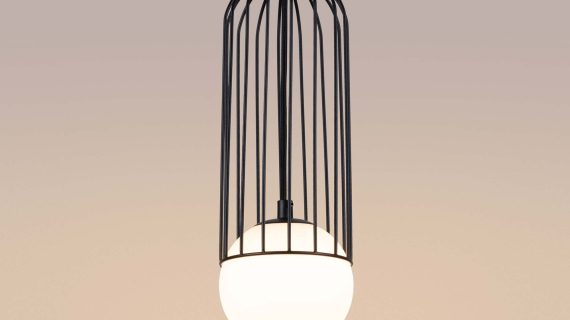 miniaturka Lampa wisząca BRENTA 1 czarna loftowa