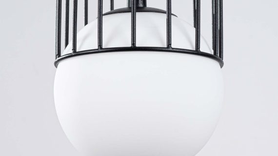 miniaturka Lampa wisząca BRENTA 1 czarna loftowa