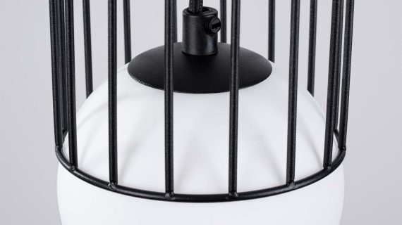 miniaturka Lampa wisząca BRENTA 1 czarna loftowa