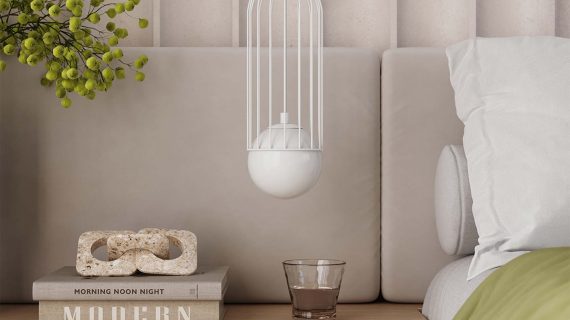 miniaturka Lampa wisząca BRENTA 3L biała designerska