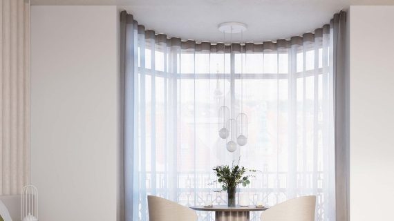 miniaturka Lampa wisząca BRENTA 3L biała designerska