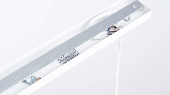 miniaturka Lampa wisząca BRENTA 3L biała designerska