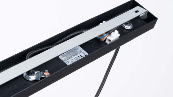 miniaturka Lampa wisząca BRENTA 3L czarna nowoczesna