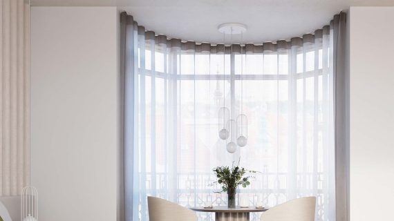 miniaturka Lampa wisząca BRENTA 3P biała klasyczna