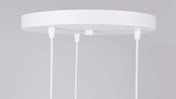 miniaturka Lampa wisząca BRENTA 3P biała klasyczna