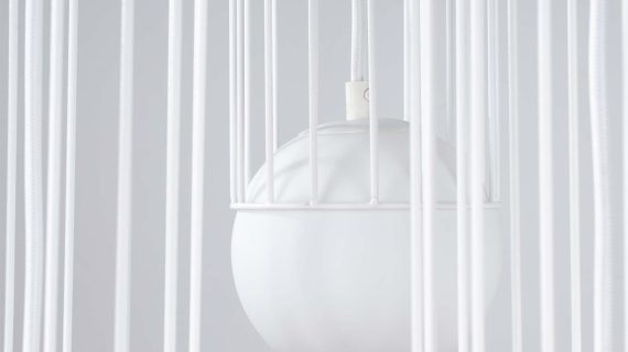 miniaturka Lampa wisząca BRENTA 3P biała klasyczna