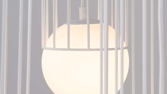 miniaturka Lampa wisząca BRENTA 3P biała klasyczna