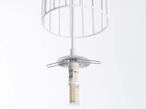 miniaturka Lampa wisząca BRENTA 3P biała klasyczna