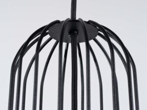 miniaturka Lampa wisząca BRENTA 3P czarna elegancka